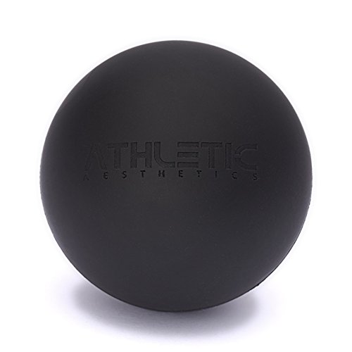 Lacrosse-Ball [6cm Durchmesser] – Als Massage-Ball und Faszien-Ball zur Selbstmassage und zur Triggerpunkttherapie (genaue Behandlung von Verspannungen) geeignet – Anwendung in der Physiotherapie – ATHLETIC AESTHETICS