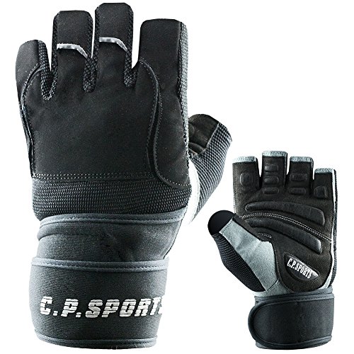 Gym-Handschuh F14 Gr.XL – Fitnesshandschuhe Handgelenk Bandage, Top Krafttraining & Bodybuilding Glove CP Sports