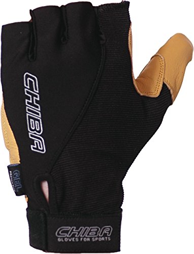 Chiba Rollstuhl-Handschuhe Argon Premium Kevlar Schwarz, XS